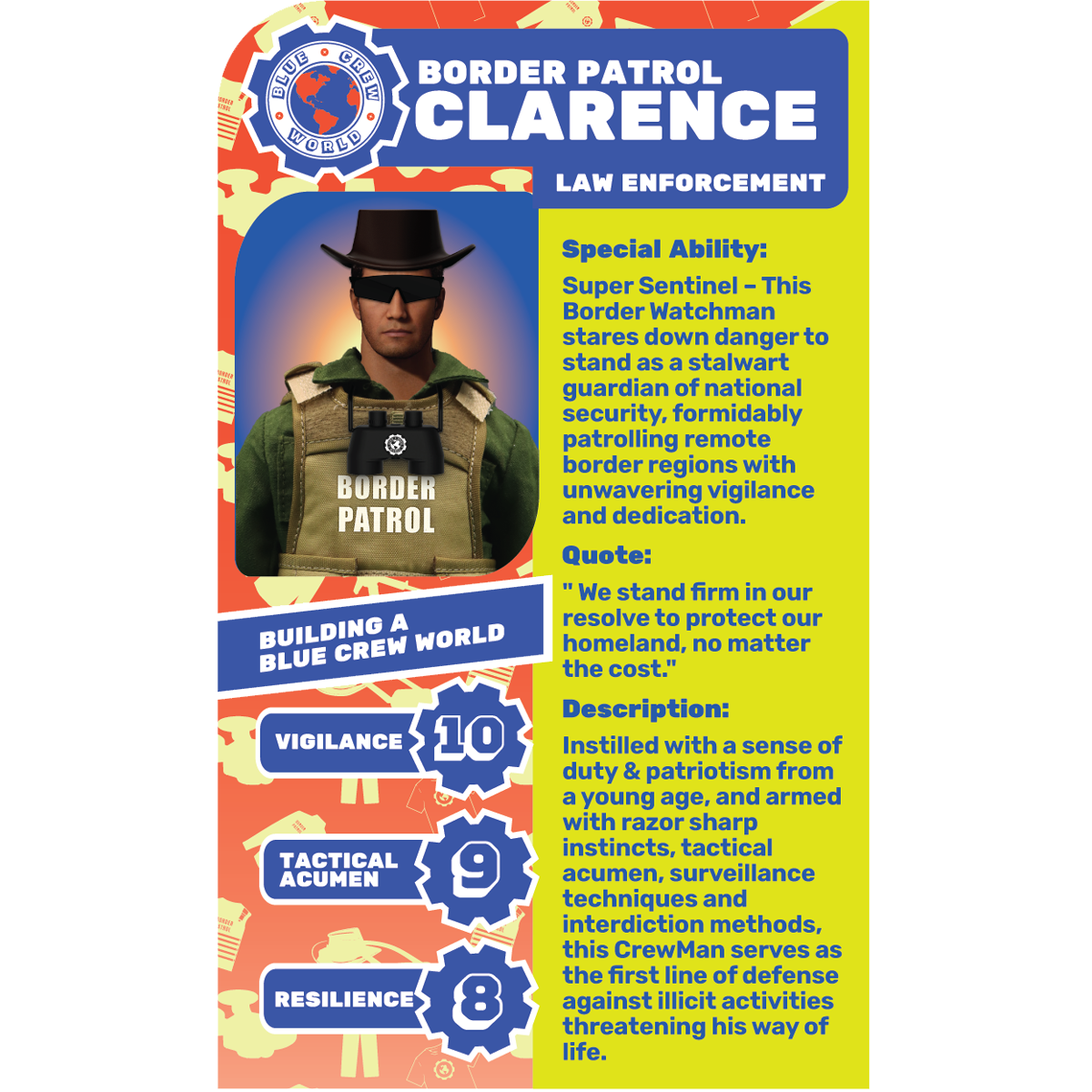 CrewPack: Border Patrol CLARENCE